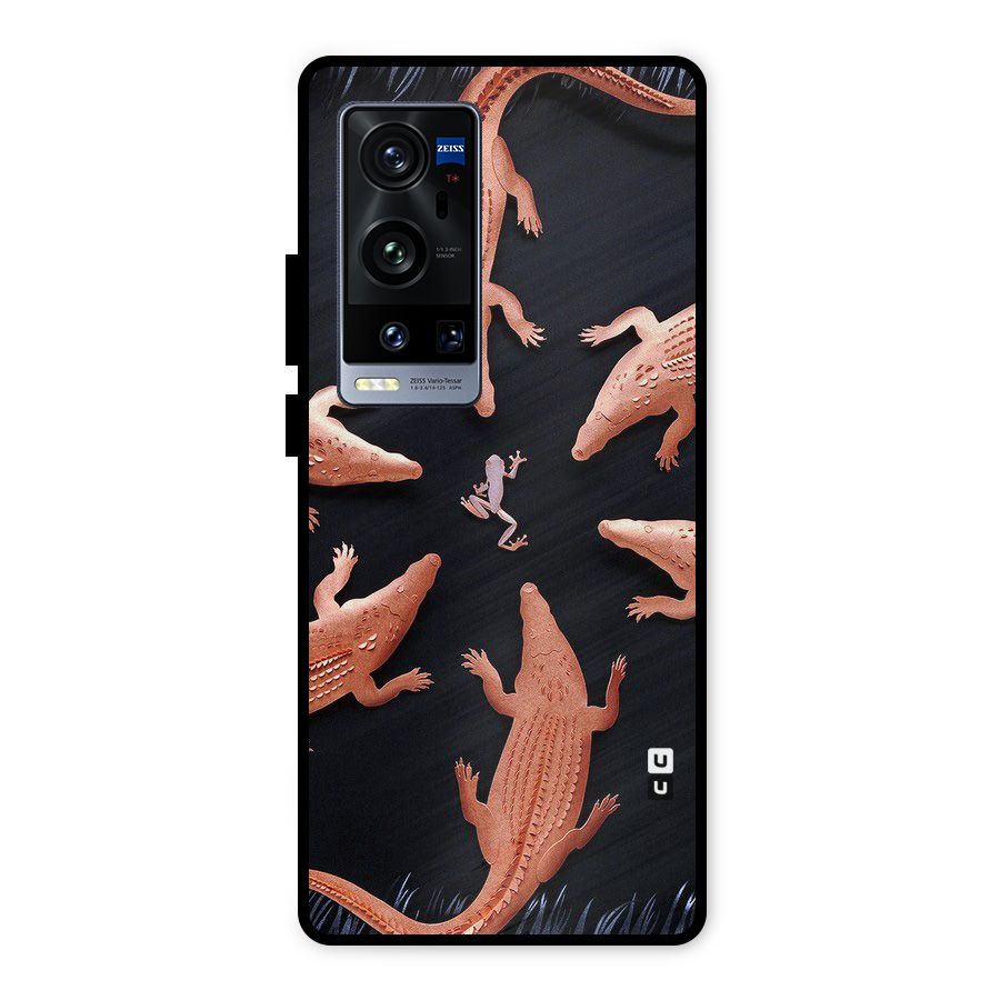 Brave Frog Metal Back Case for Vivo X60 Pro Plus