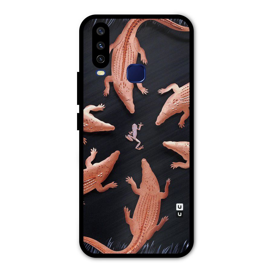 Brave Frog Metal Back Case for Vivo Y15
