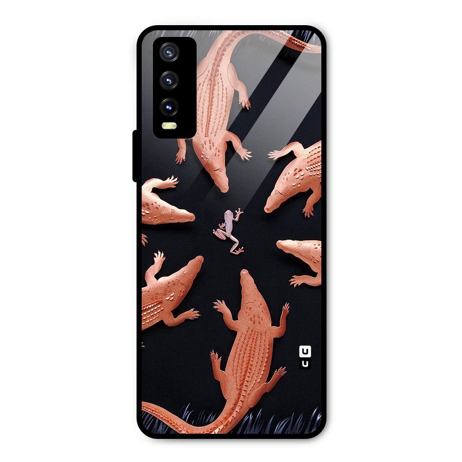 Brave Frog Metal Back Case for Vivo Y20