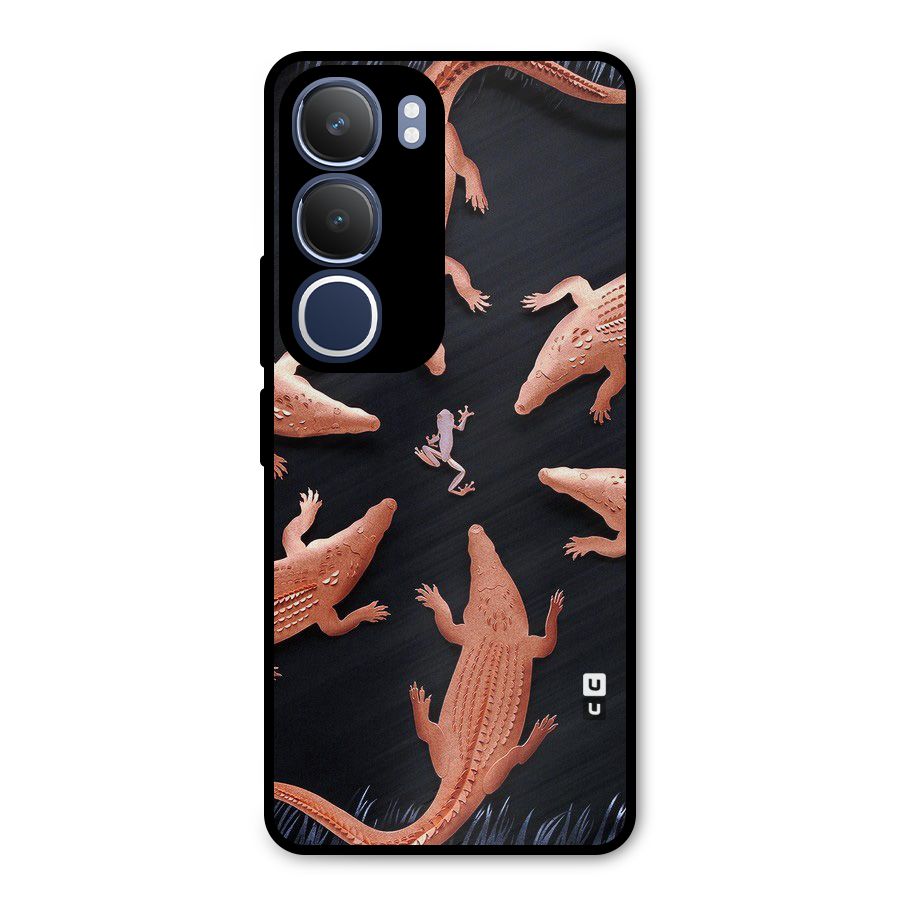 Brave Frog Metal Back Case for Vivo Y29