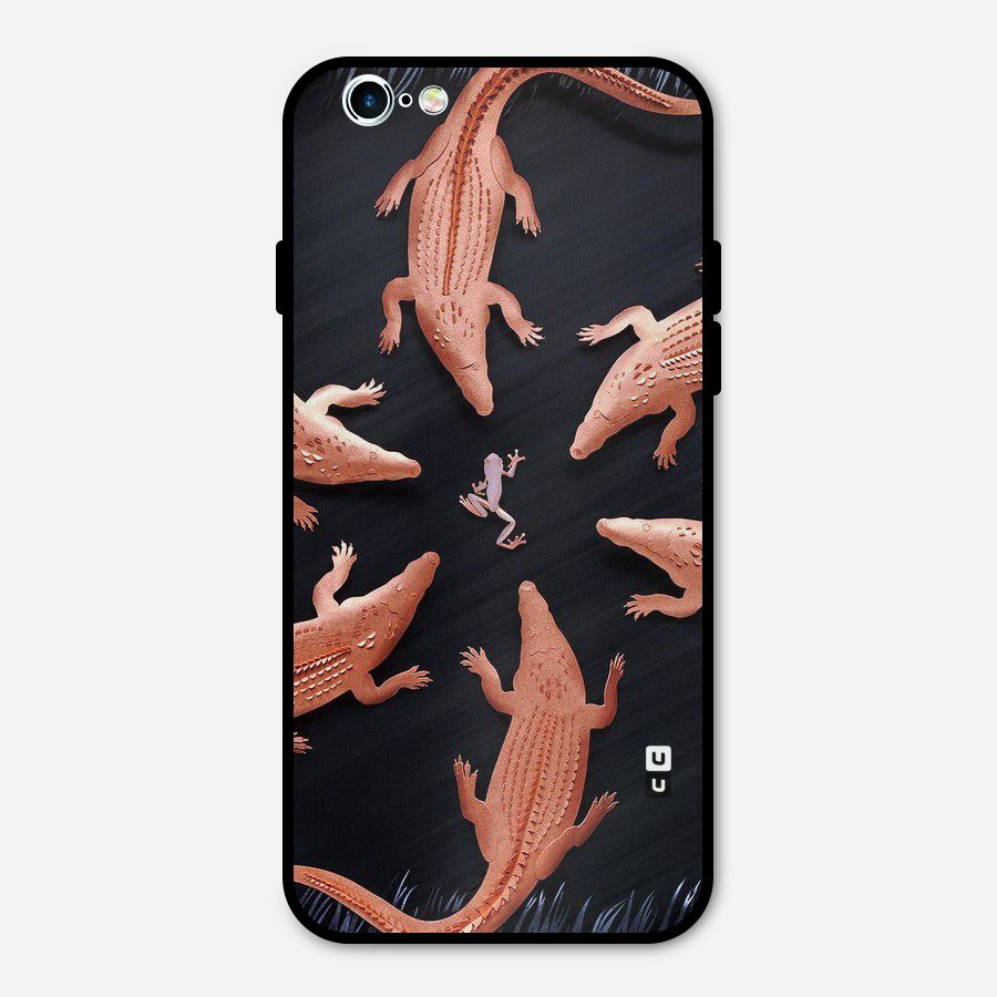 Brave Frog Metal Back Case for iPhone 6 6s