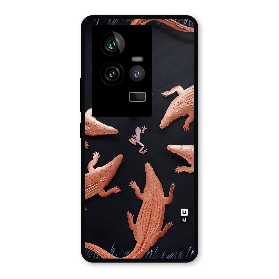 Brave Frog Metal Back Case for iQOO 11 5G