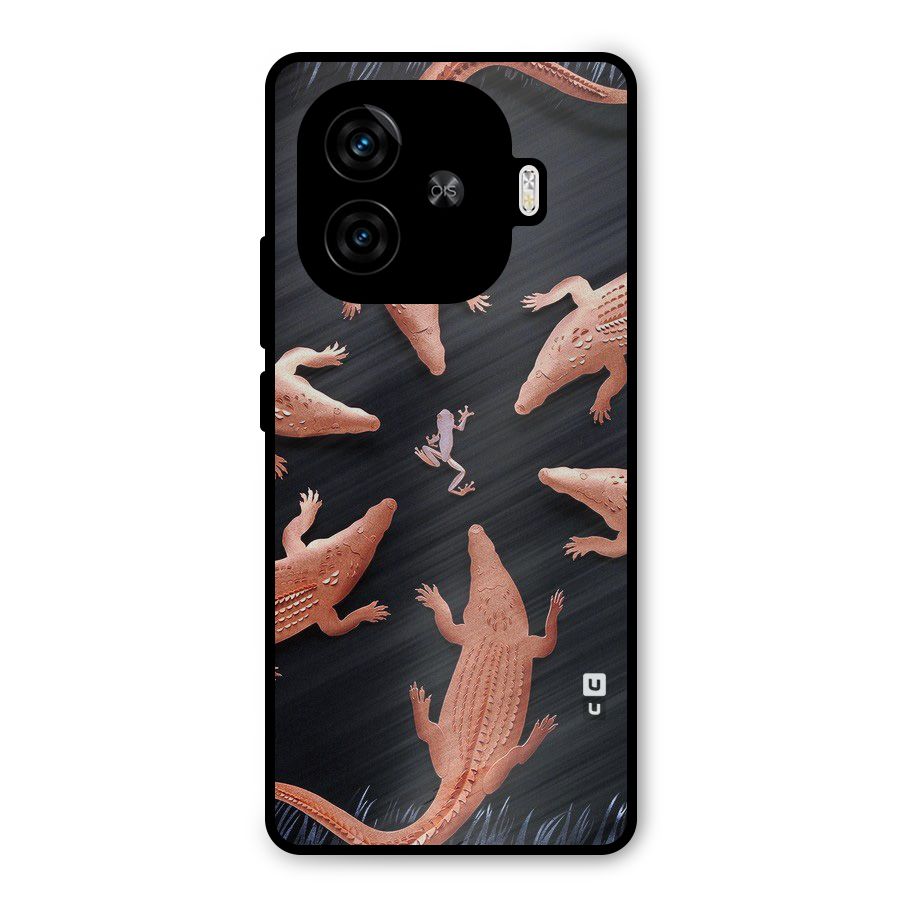 Brave Frog Metal Back Case for iQOO Neo 10R