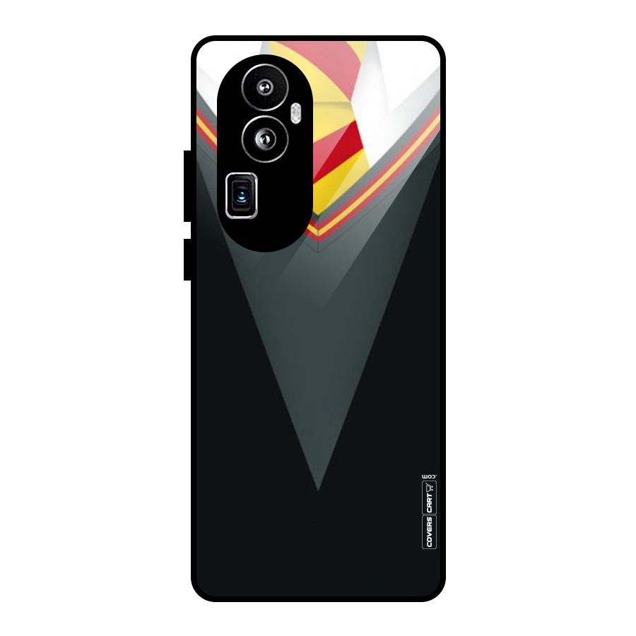 Brave Heart Glass Back Case for Oppo Reno10 Pro Plus