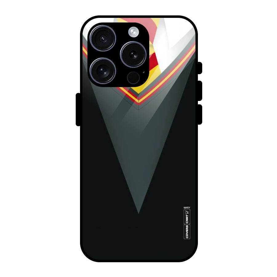 Brave Heart Glass Back Case for iPhone 15 Pro