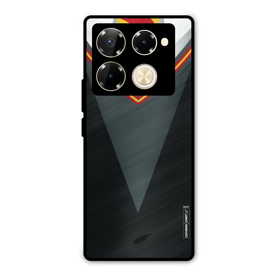 Brave Heart Metal Back Case for Infinix Note 40 Pro Plus