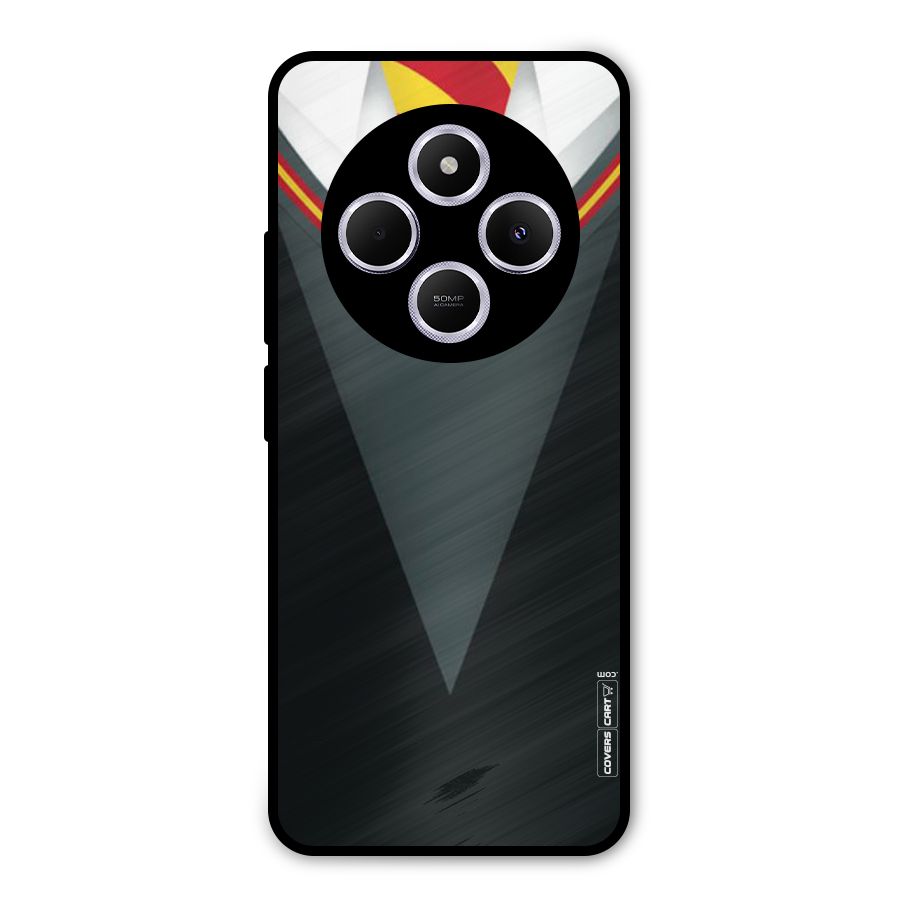 Brave Heart Metal Back Case for Poco C75 5G