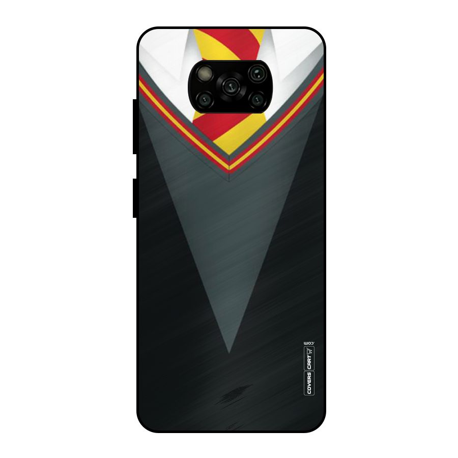 Brave Heart Metal Back Case for Poco X3