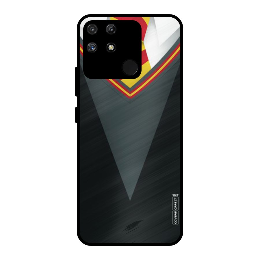 Brave Heart Metal Back Case for Realme Narzo 50A