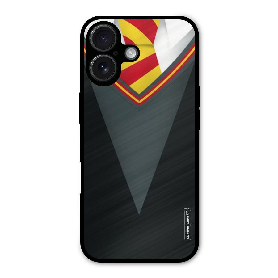 Brave Heart Metal Back Case for iPhone 16