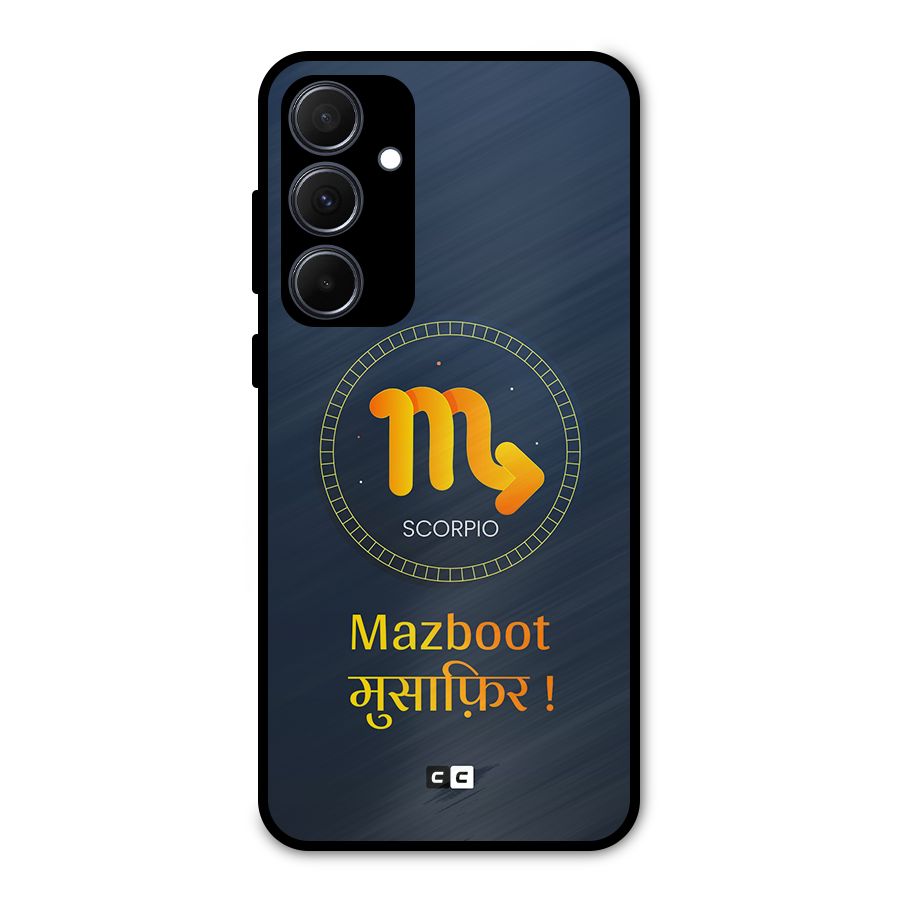 Brave Scorpio Metal Back Case for Galaxy A35