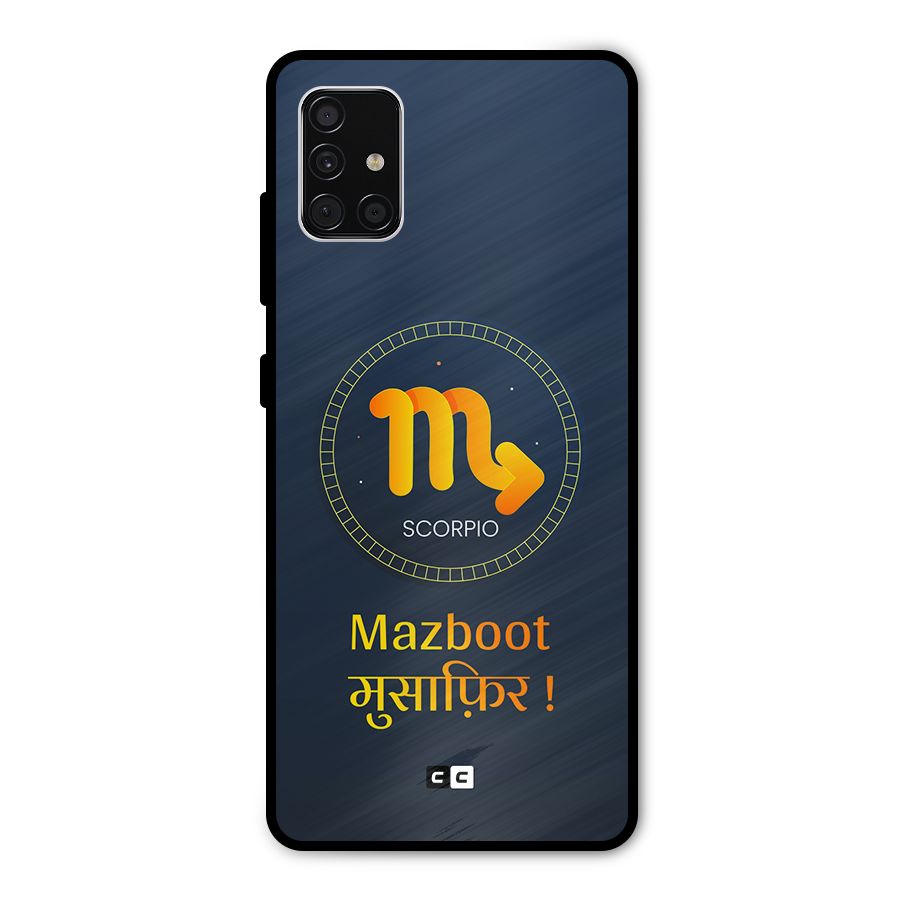Brave Scorpio Metal Back Case for Galaxy A51