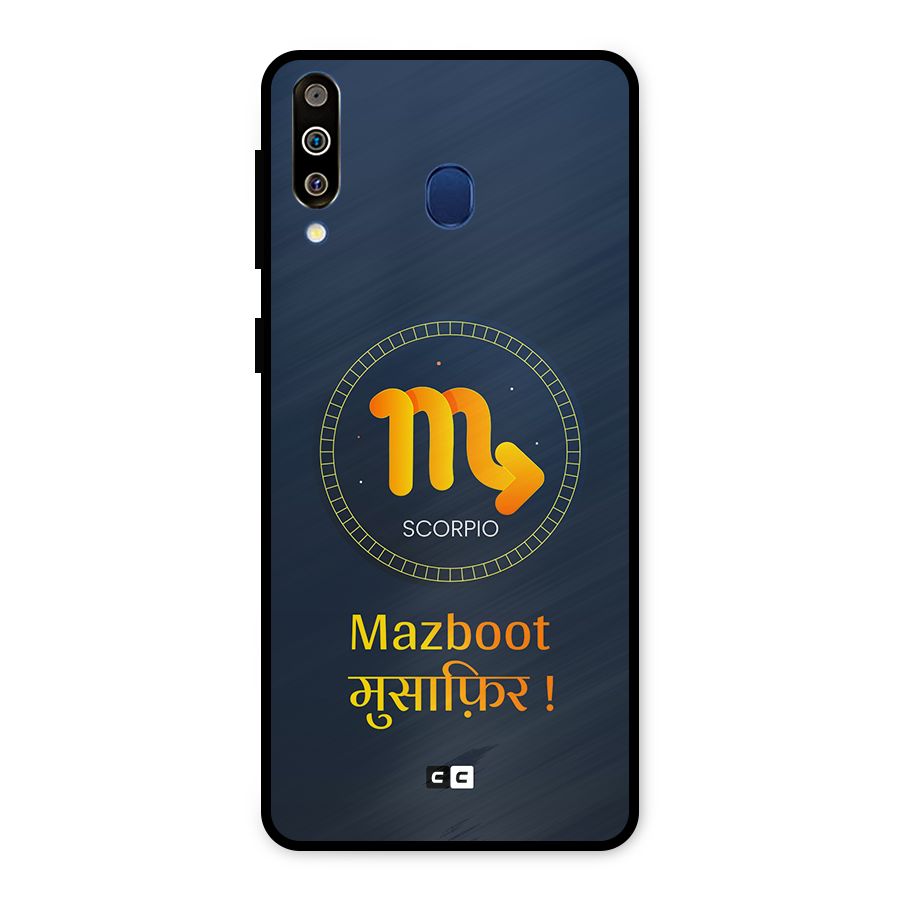 Brave Scorpio Metal Back Case for Galaxy M30