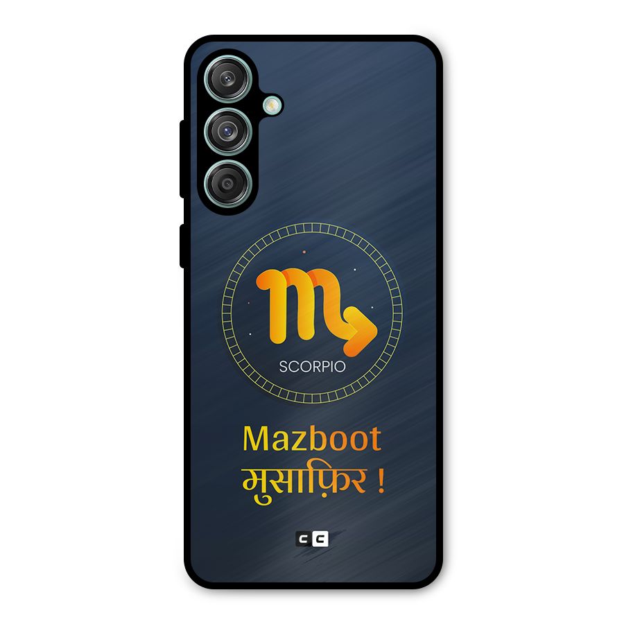 Brave Scorpio Metal Back Case for Galaxy M55 5G