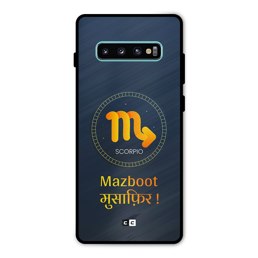 Brave Scorpio Metal Back Case for Galaxy S10 Plus