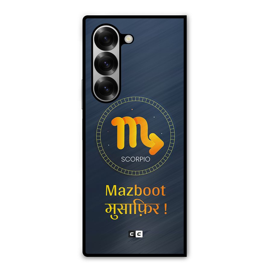 Brave Scorpio Metal Back Case for Galaxy Z Fold6