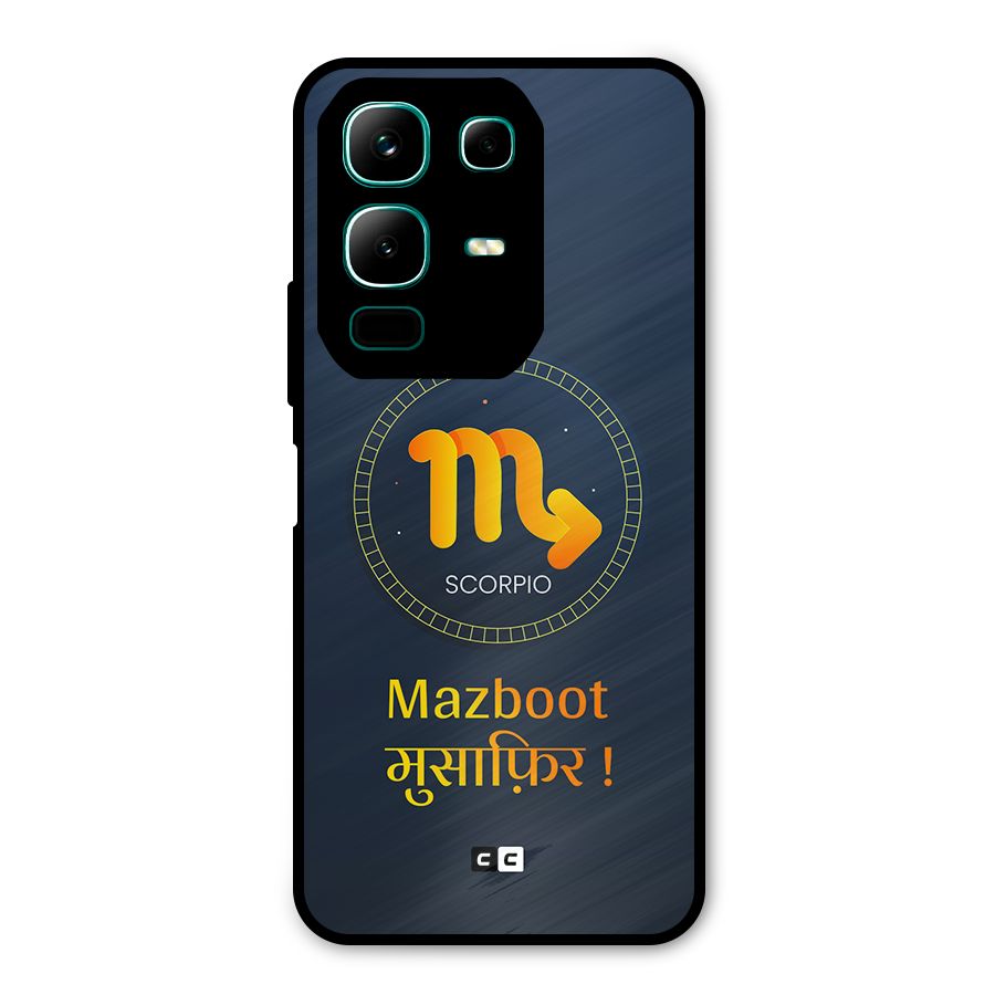 Brave Scorpio Metal Back Case for Infinix Note 50x