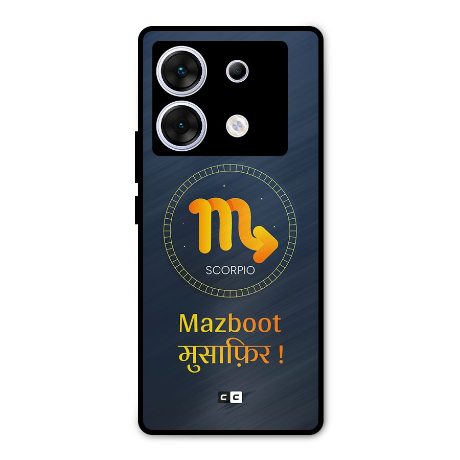 Brave Scorpio Metal Back Case for Infinix Zero 30 5G