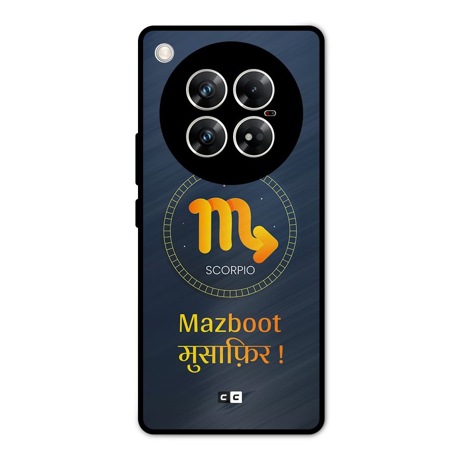 Brave Scorpio Metal Back Case for Infinix Zero 40 5G