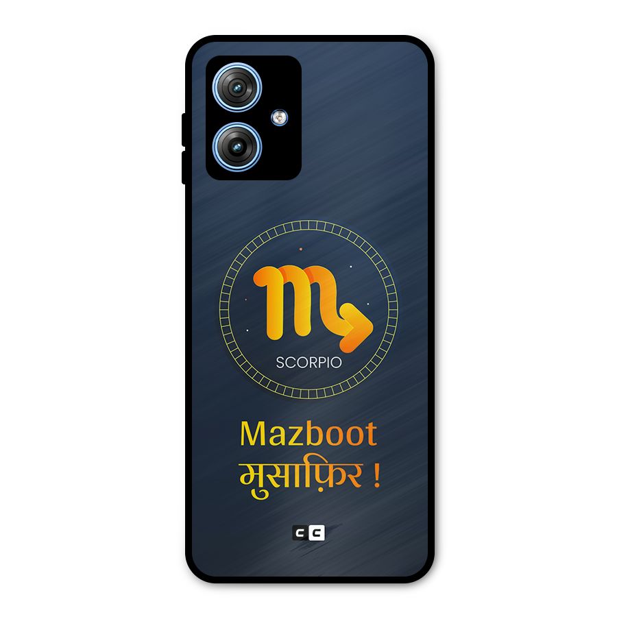 Brave Scorpio Metal Back Case for Moto G54