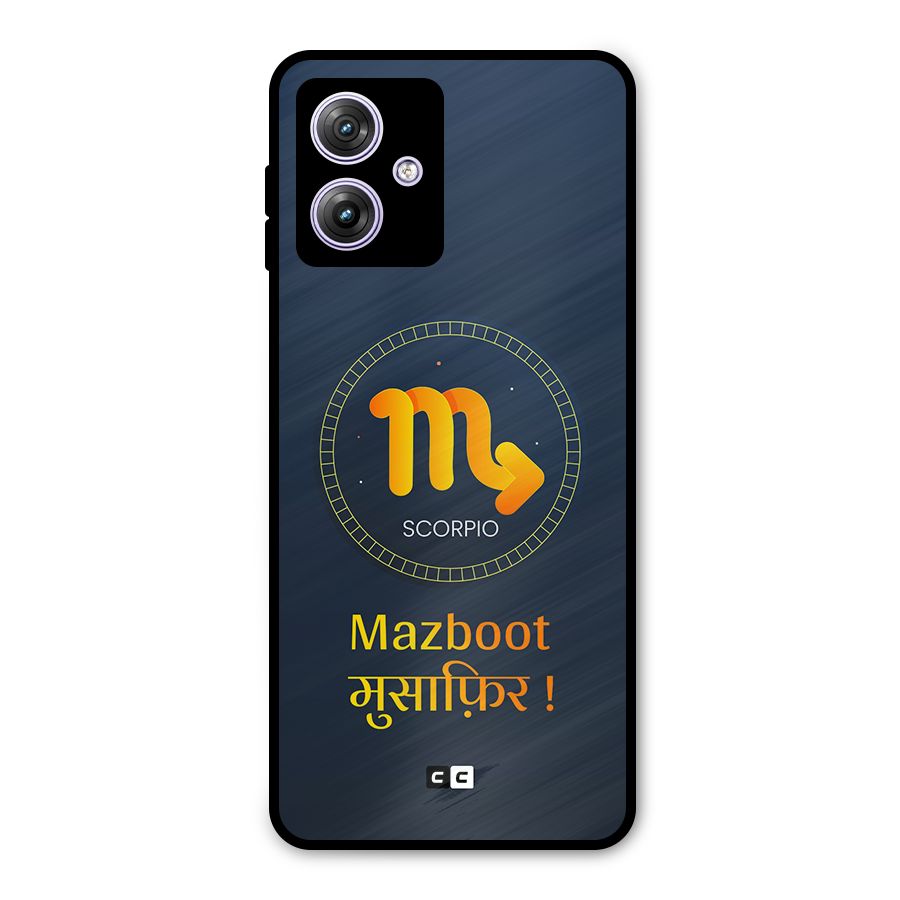 Brave Scorpio Metal Back Case for Moto G64