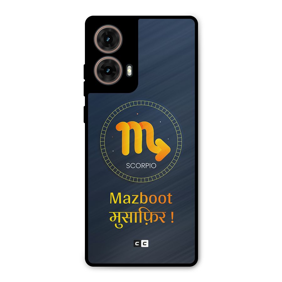 Brave Scorpio Metal Back Case for Moto G85