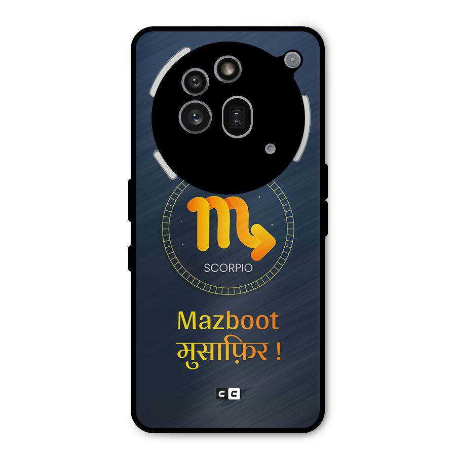 Brave Scorpio Metal Back Case for Nothing Phone 3a Pro