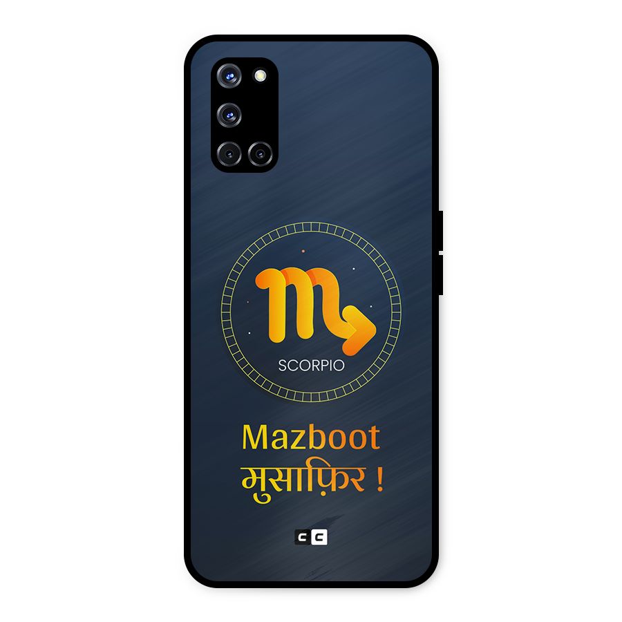 Brave Scorpio Metal Back Case for Oppo A52