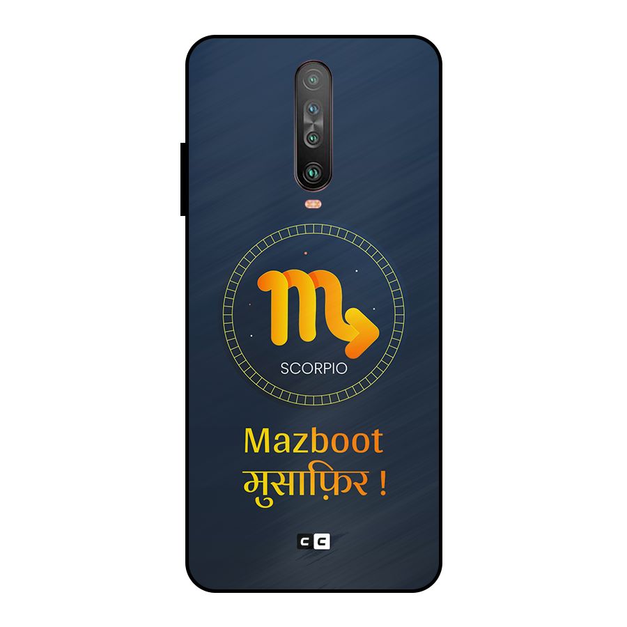 Brave Scorpio Metal Back Case for Poco X2