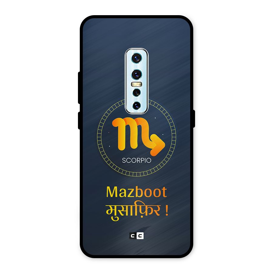Brave Scorpio Metal Back Case for Vivo V17 Pro