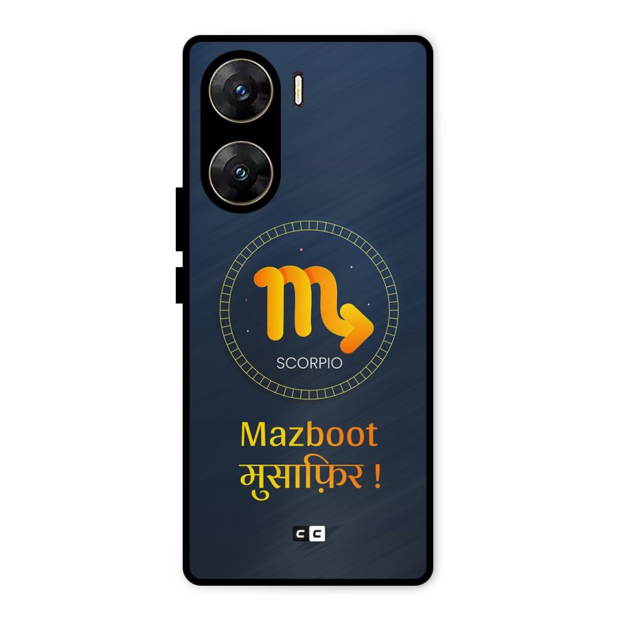 Brave Scorpio Metal Back Case for Vivo V29e