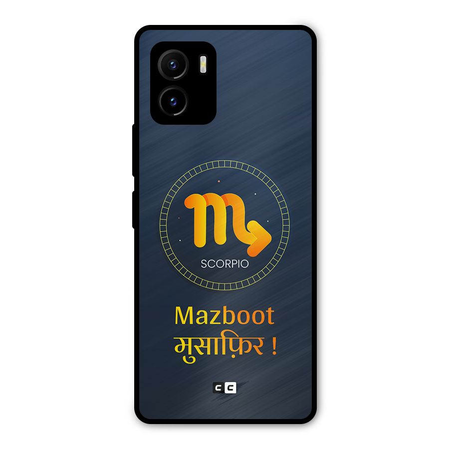 Brave Scorpio Metal Back Case for Vivo Y15s