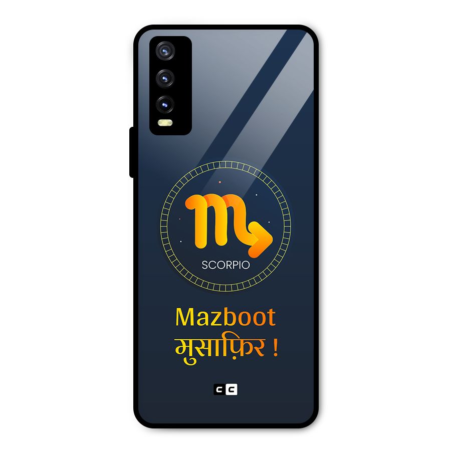 Brave Scorpio Metal Back Case for Vivo Y20