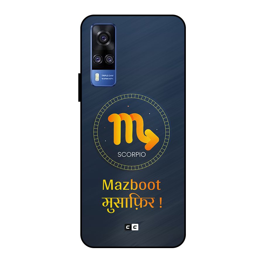 Brave Scorpio Metal Back Case for Vivo Y51