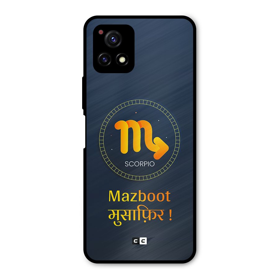 Brave Scorpio Metal Back Case for Vivo Y72 5G