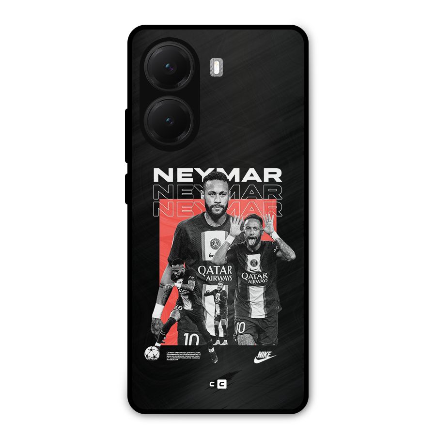 Brazilian Brilliance Metal Back Case for Poco X7 Pro
