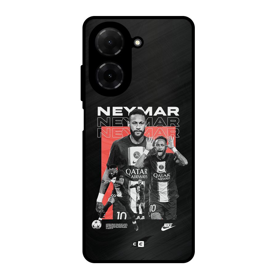Brazilian Brilliance Metal Back Case for Redmi A5 4G