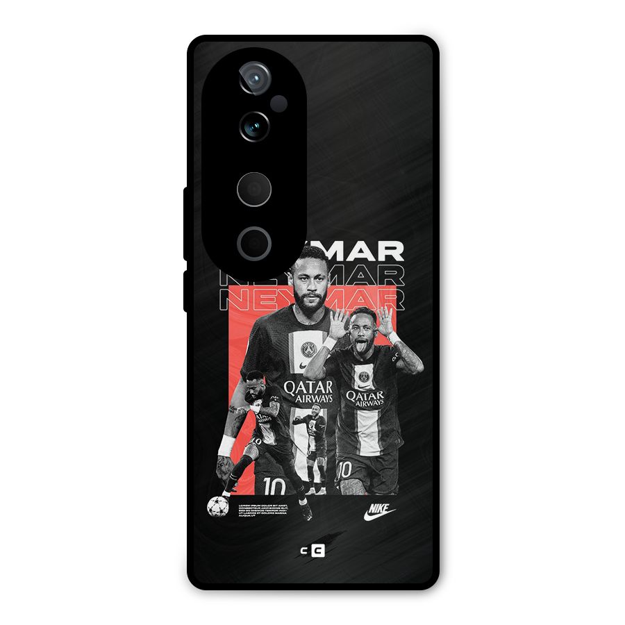 Brazilian Brilliance Metal Back Case for Vivo T3 Ultra