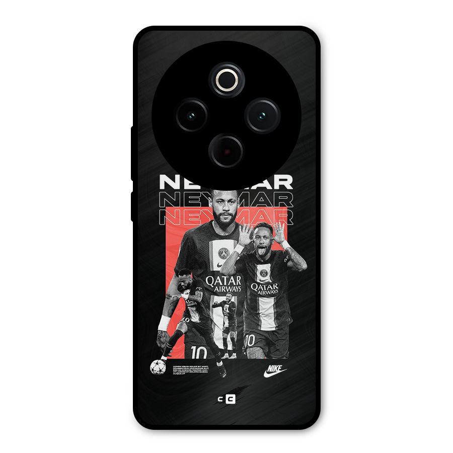 Brazilian Brilliance Metal Back Case for Vivo T4