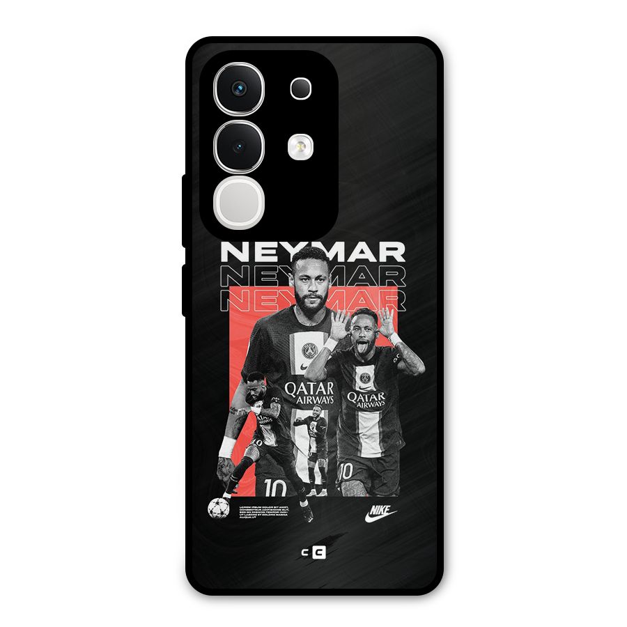 Brazilian Brilliance Metal Back Case for Vivo T4x