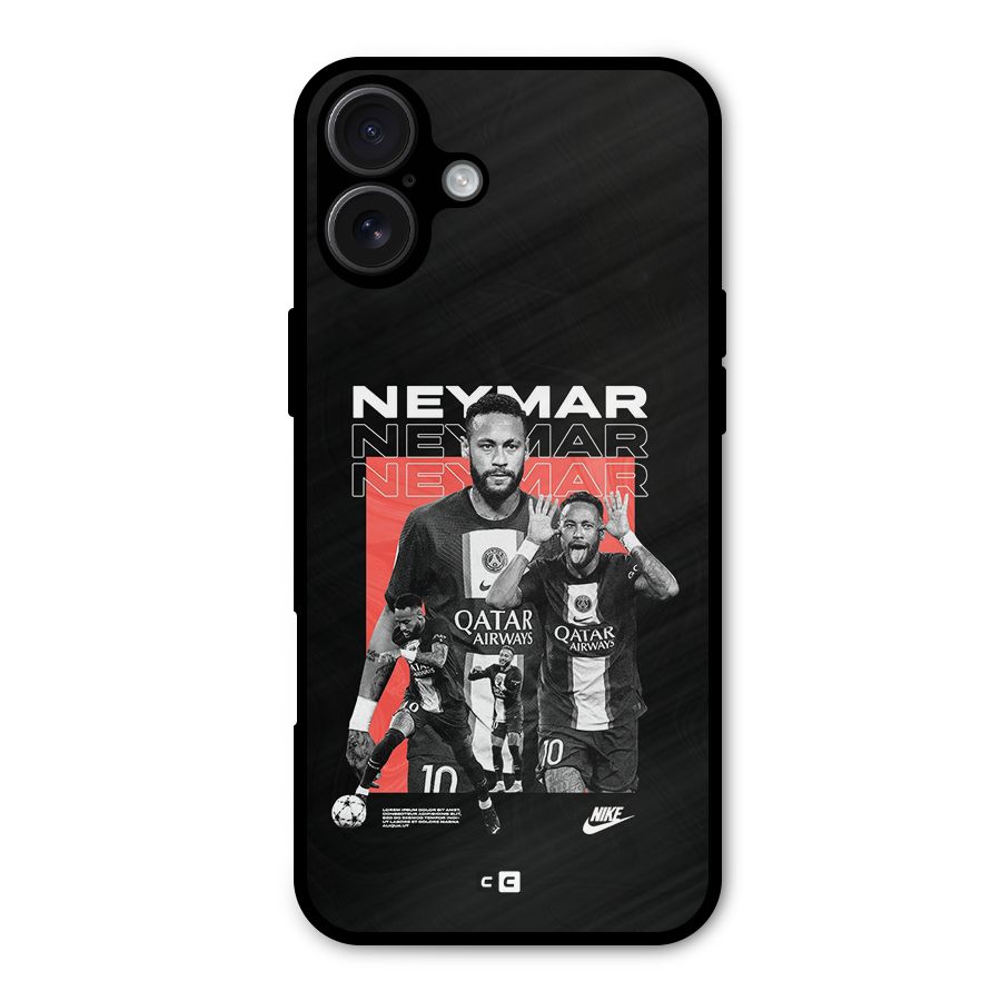 Brazilian Brilliance Metal Back Case for iPhone 16 Plus