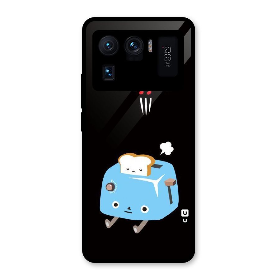 Bread Toast Glass Back Case for Mi 11 Ultra