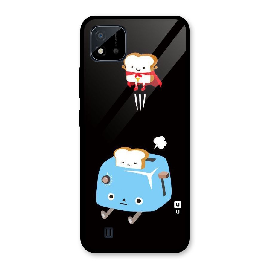 Bread Toast Glass Back Case for Realme C11 2021