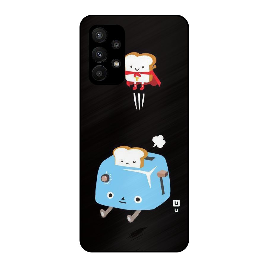 Bread Toast Metal Back Case for Galaxy A23