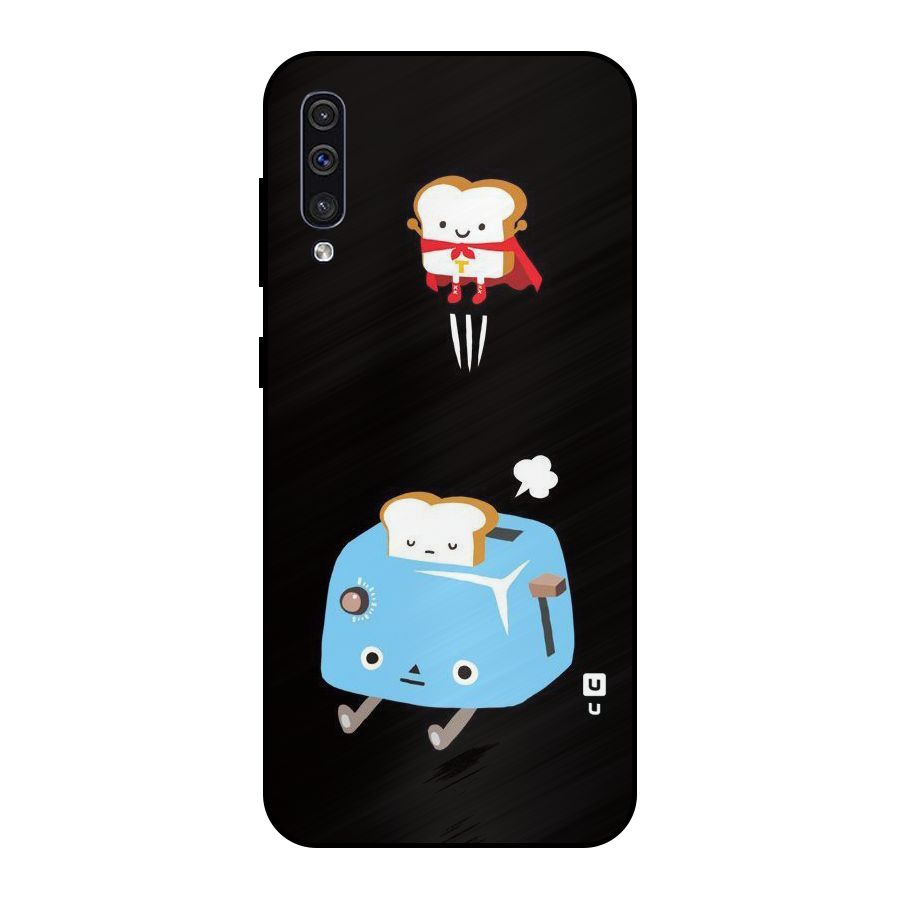 Bread Toast Metal Back Case for Galaxy A30s