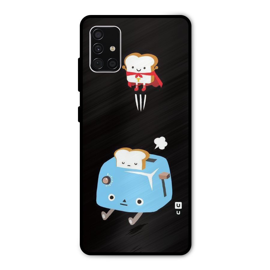 Bread Toast Metal Back Case for Galaxy A51