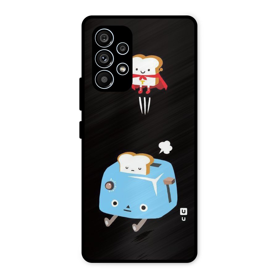 Bread Toast Metal Back Case for Galaxy A53 5G