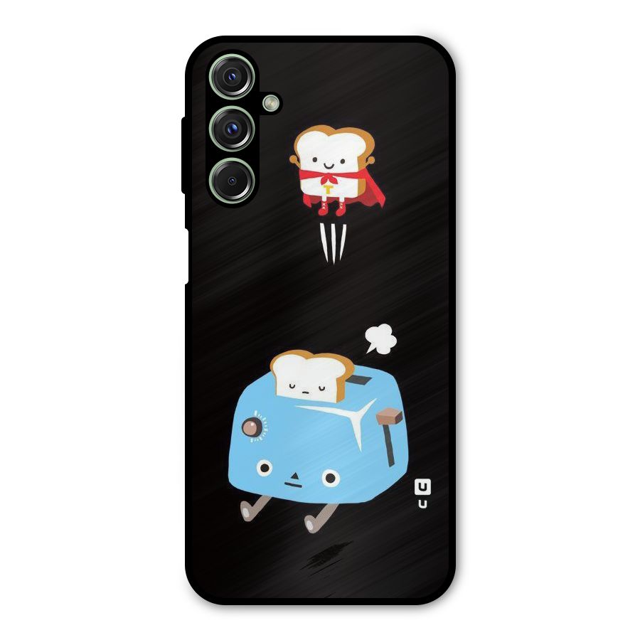 Bread Toast Metal Back Case for Galaxy F34