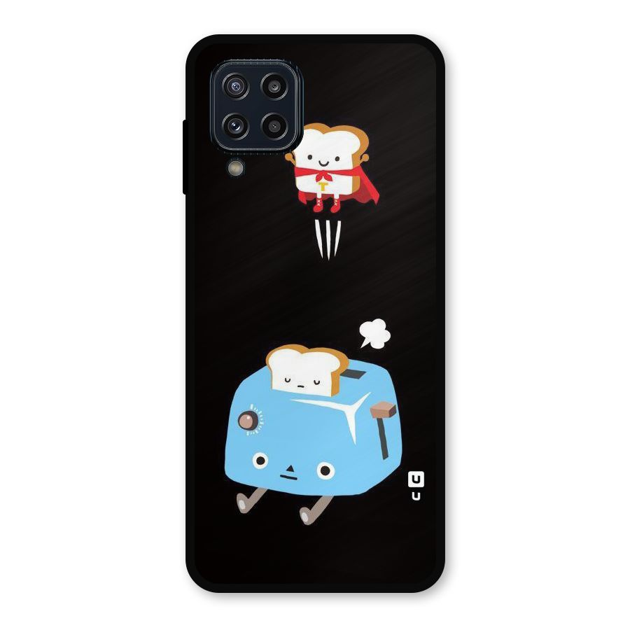 Bread Toast Metal Back Case for Galaxy M32