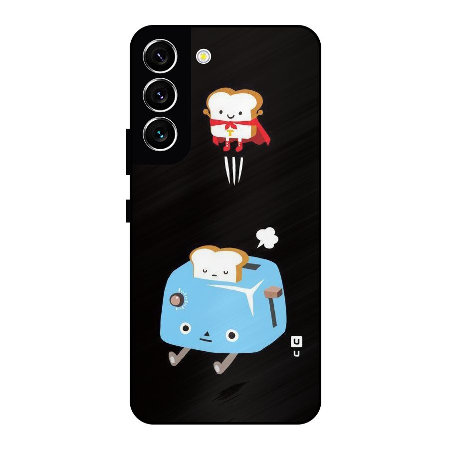 Bread Toast Metal Back Case for Galaxy S22 5G